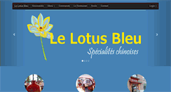 Desktop Screenshot of lotusbleu.be